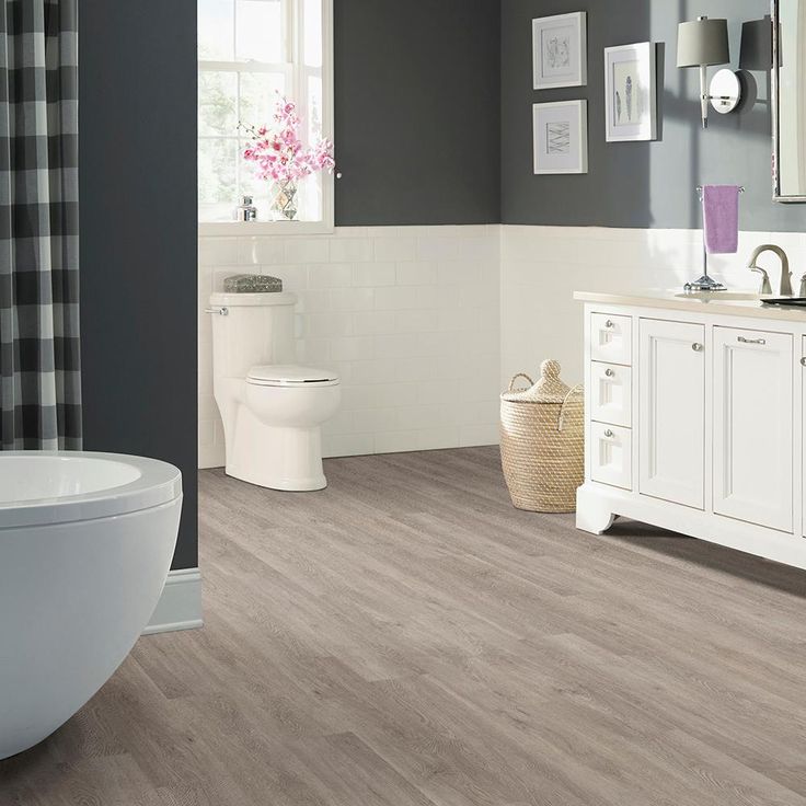 TrafficMaster Taupe Oak 6 in. x 36 in. Peel and Stick Vinyl Plank (36 sq. ft. / case)