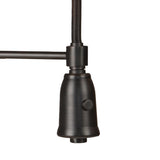 All-in-One Copper 42 in. Triple Bowl Kitchen Farmhouse Apron Front Sink with Spring Faucet in Oil Rubbed Bronze - Super Arbor
