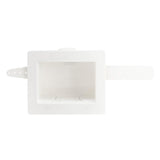 1/2 in. Dual Drain Single Lever Washing Machine Outlet Box