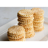 2-Slice Black Non-Stick Pizzelle Waffle Maker