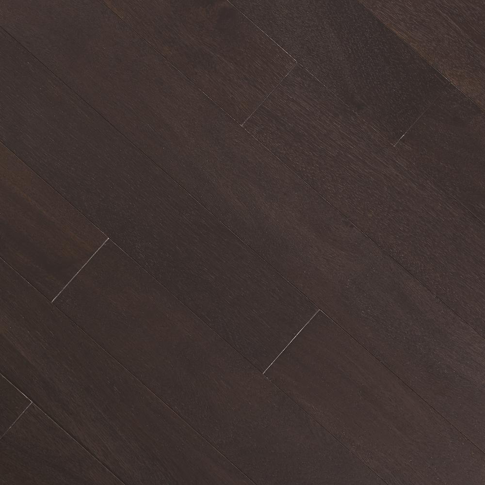 Hand Scraped Natural Acacia 3/8 in. T x 5 in. W x Varying Length Click Lock Exotic Hardwood Flooring (26.25 sq.ft./case)