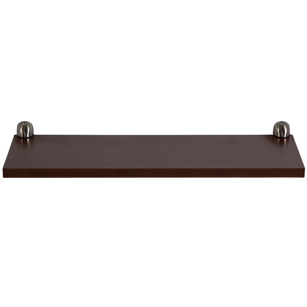 Benton 30 in. W Floating Shelf in Butterscotch - Super Arbor