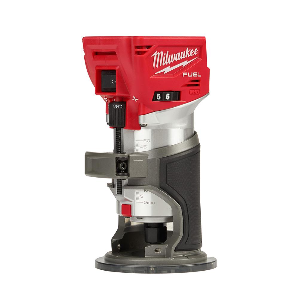 M18 FUEL 18-Volt Lithium-Ion Brushless Cordless Compact Router and Jig Saw 2-Tool Set (Tool-Only) - Super Arbor