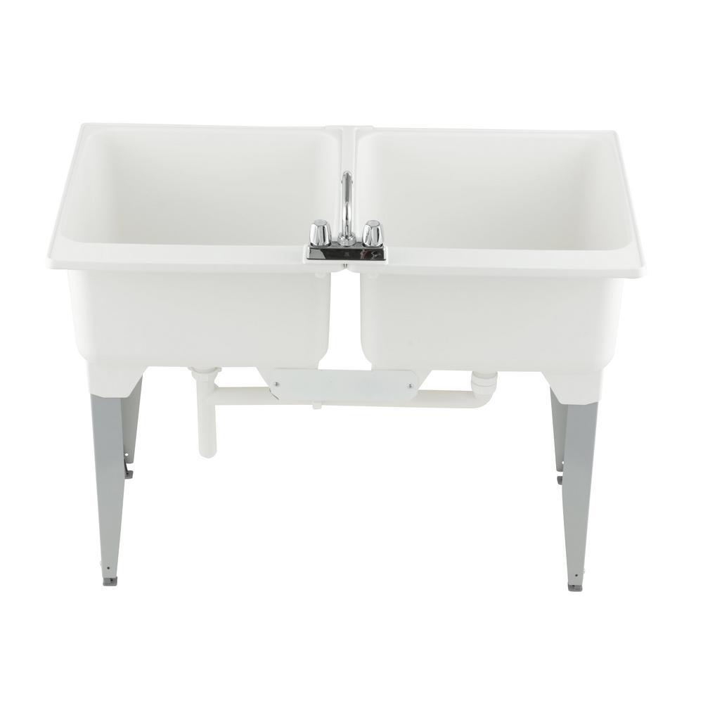 46 in. x 34 in. Plastic Laundry Tub - Super Arbor