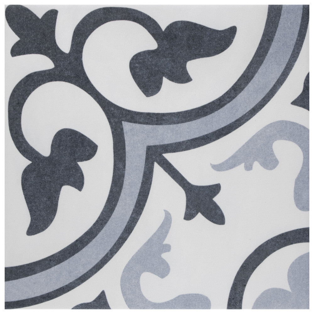 Merola Tile Amberes Azul II 13 in. x 13 in. Ceramic Floor and Wall Tile (15.85 sq. ft./Case)