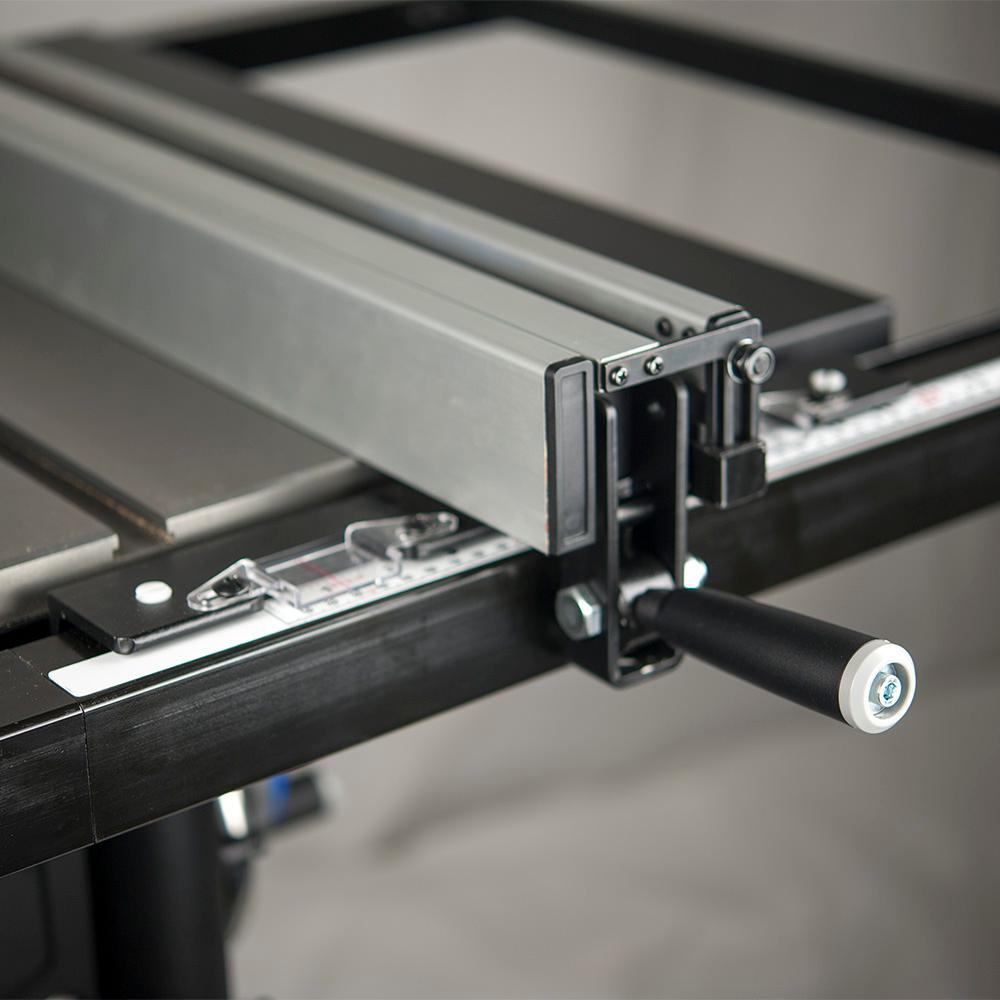15 Amp 10 in. Table Saw with 52 in. Rip and Cast Iron Extension Tables - Super Arbor