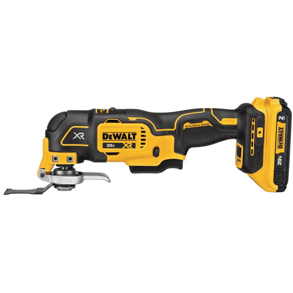 20-Volt MAX Lithium-Ion Cordless Brushless Oscillating Tool Kit with 20V Brushless 5 in. Random Orbit Sander(Tool-Only) - Super Arbor