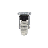 50 mm Clear Plate and Brake Caster - Super Arbor