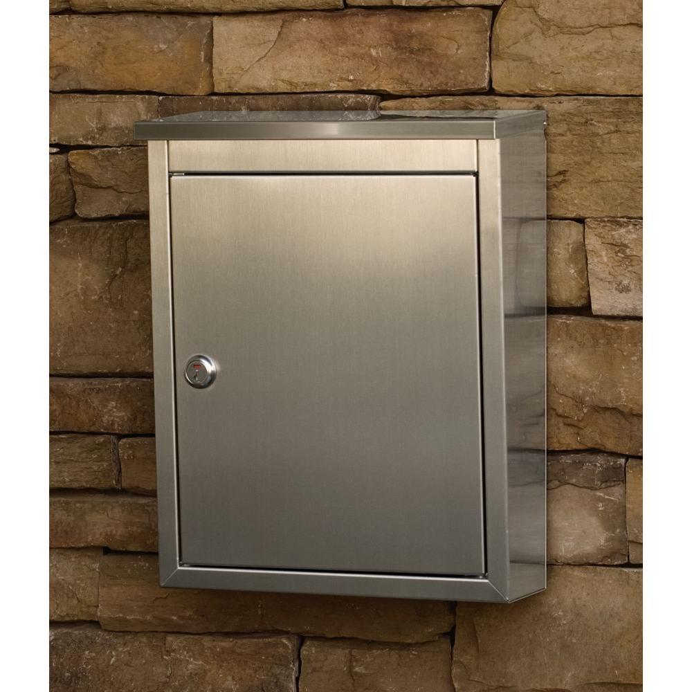 Regent Wall-Mount Locking Mailbox - Super Arbor