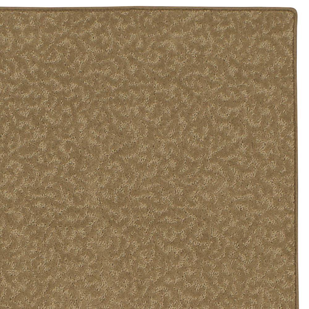 PetProof Pattern Perry Canoe Texture 6 ft. x 9 ft. Bound Carpet Rug