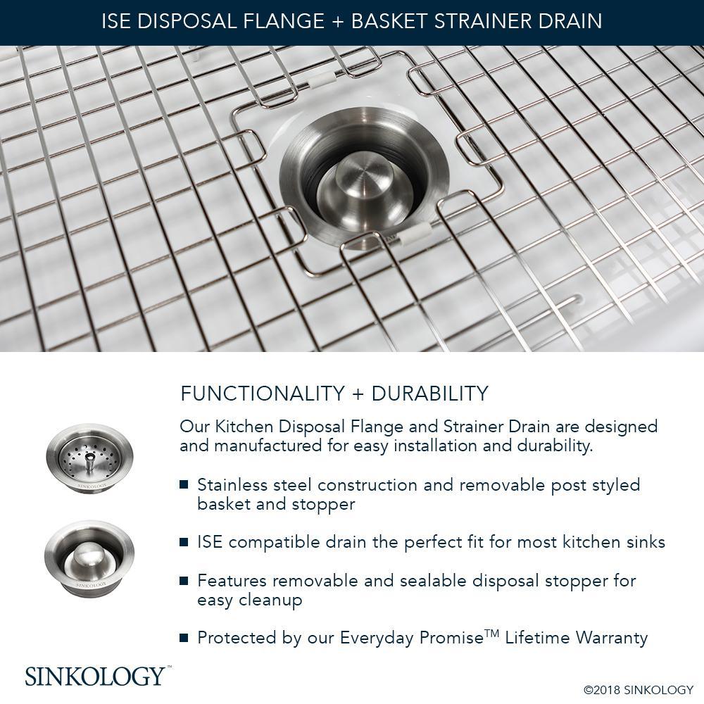 Bradstreet II Farmhouse Fireclay 30 in. Single Bowl Kitchen Sink with Strainer Drain in Crisp White - Super Arbor