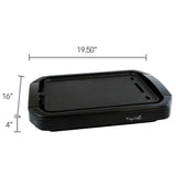 165 sq. in. Black Reversible Indoor Grill and Griddle