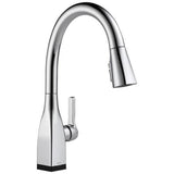 Delta Mateo Touch2O Chrome 1-Handle Deck-Mount Pull-Down Touch Kitchen Faucet