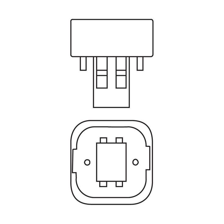 Philips 13-Watt (GX23-2) PL-C 2-Pin Energy Saver CFL (non-integrated) Light Bulb Neutral (3500K)