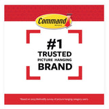 3M Command White Large Picture Hanging Strips, 16 lb Hold, 8 Pack (4 Pairs)