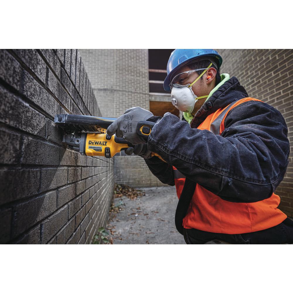FLEXVOLT 60-Volt MAX Li-Ion Cordless 4-1/2 in. to 6 in. Small Angle Grinder with 20-Volt 6-1/2 in. Circ Saw (Tool-Only)
