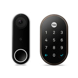 Nest x Yale Lock Satin Nickel with Google Nest Connect - Super Arbor