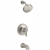 Willamette Single-Handle 3-Spray Tub and Shower Faucet in Polished Chrome (Valve Included) - Super Arbor