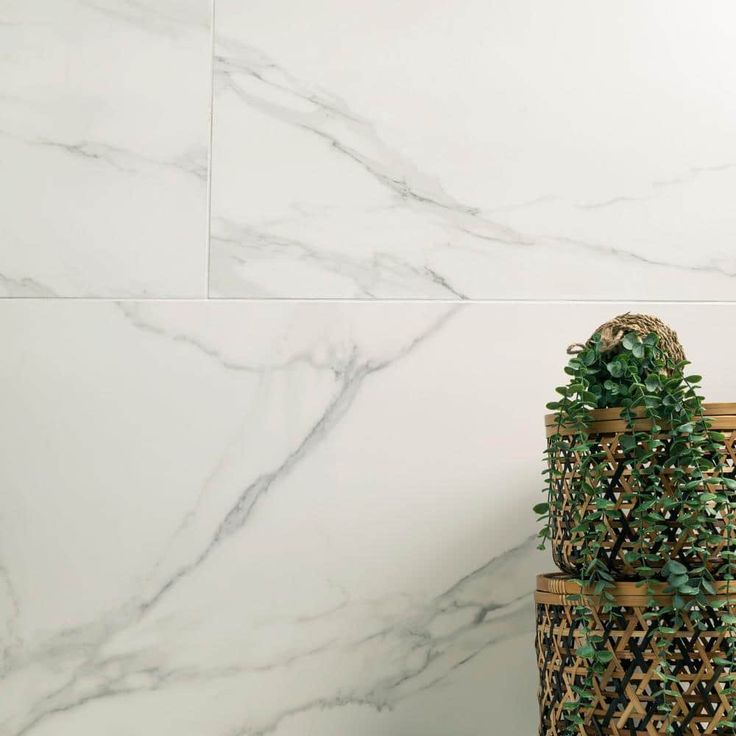 Voyager Blanco 24 in. x 48 in. Matte Porcelain Marble Look Floor and Wall Tile (15.32 sq. ft./Case)