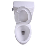 Wheelchair Accessible 53 in. Walk-In Whirlpool Bathtub in White with 1.6 GPF Single Flush Toilet - Super Arbor