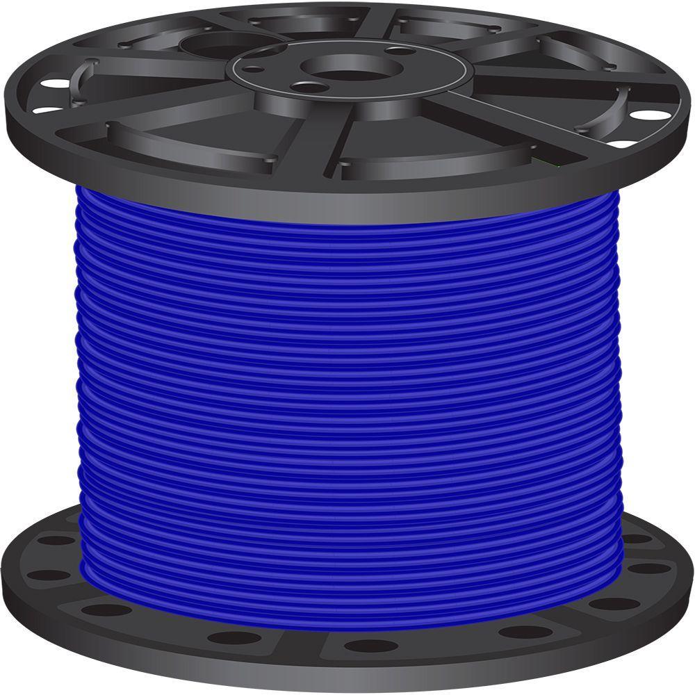 500 ft. 6 Black Stranded CU SIMpull THHN Wire - Super Arbor