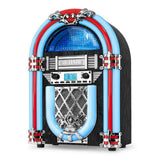 Nostalgic Wood Countertop Jukebox with Built-in Bluetooth - Super Arbor