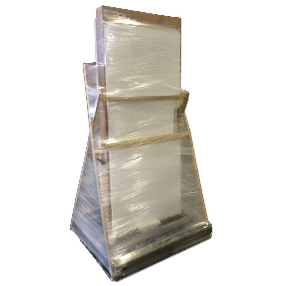 30 in. x 80 in. Primed Composite MDF Full Louver Over Louver Interior Door Slab - Super Arbor