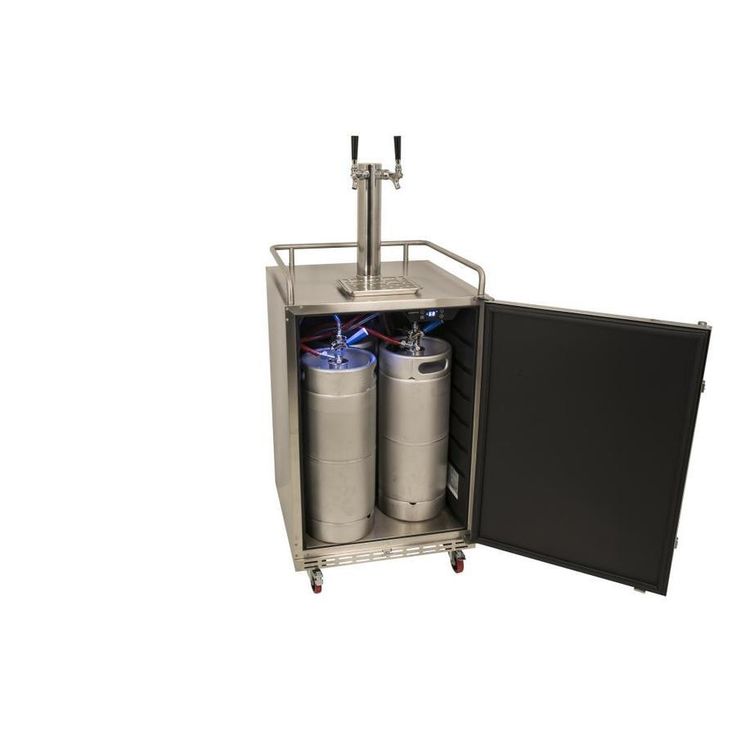 EdgeStar Half-Barrel Keg Stainless Steel Digital Kegerator