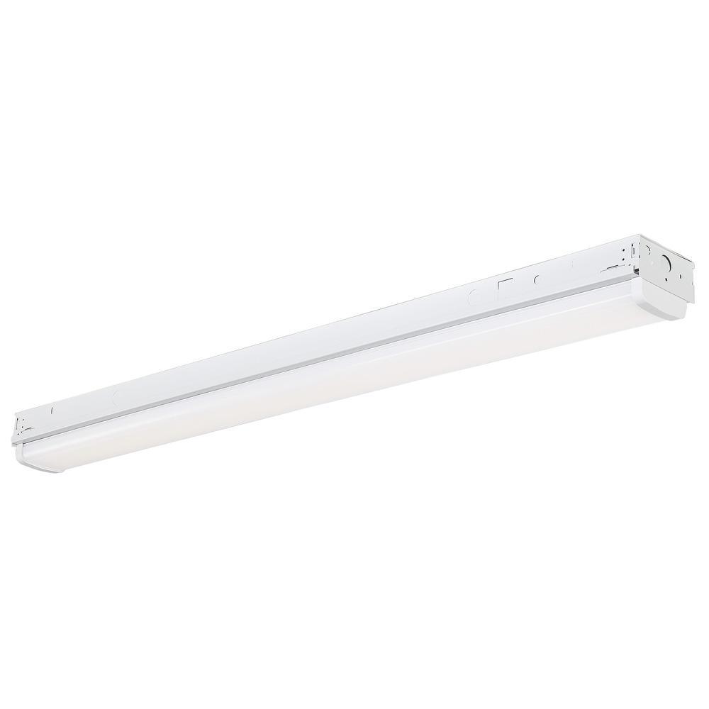 4 ft. 500-Watt Equivalent White Integrated LED MV 7,000-Lumen Linear Strip Light - Super Arbor