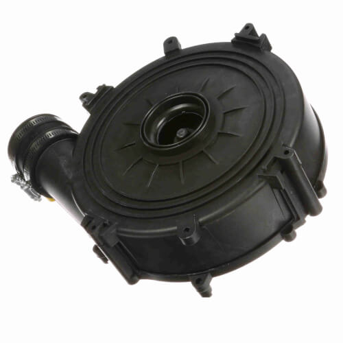Fasco A984 inducer motor - label view (Type: Shaded Pole; Voltage: 115V)