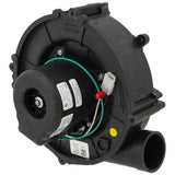 Fasco A985 inducer motor - label view (Type: Shaded Pole; Voltage: 115V)