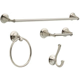 DELTA 4-Piece Linden Stainless Decorative Bathroom Hardware Set