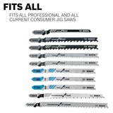 Bosch 18-Pack T-shank Jigsaw Blade Set