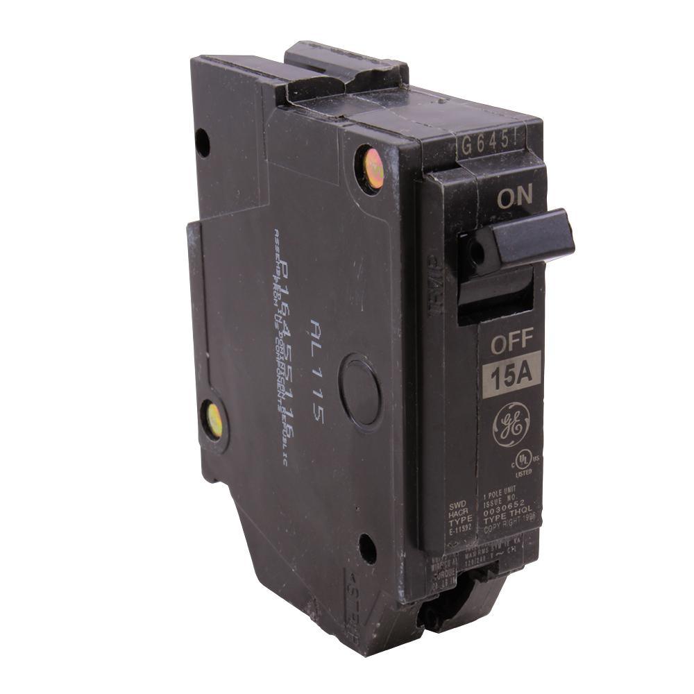 Q-Line 15 Amp 1 in. Single-Pole Circuit Breaker - Super Arbor