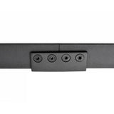 Top Mount 144 in. Matte Black Double Track Barn Door Hardware Kit - Super Arbor