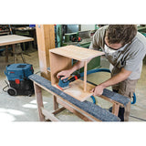 5.6 Amp Corded Variable Speed Top-Handle Jig Saw Kit with Assorted Blades and Bonus 2.5 Amp 5 in. Corded Palm Sander - Super Arbor