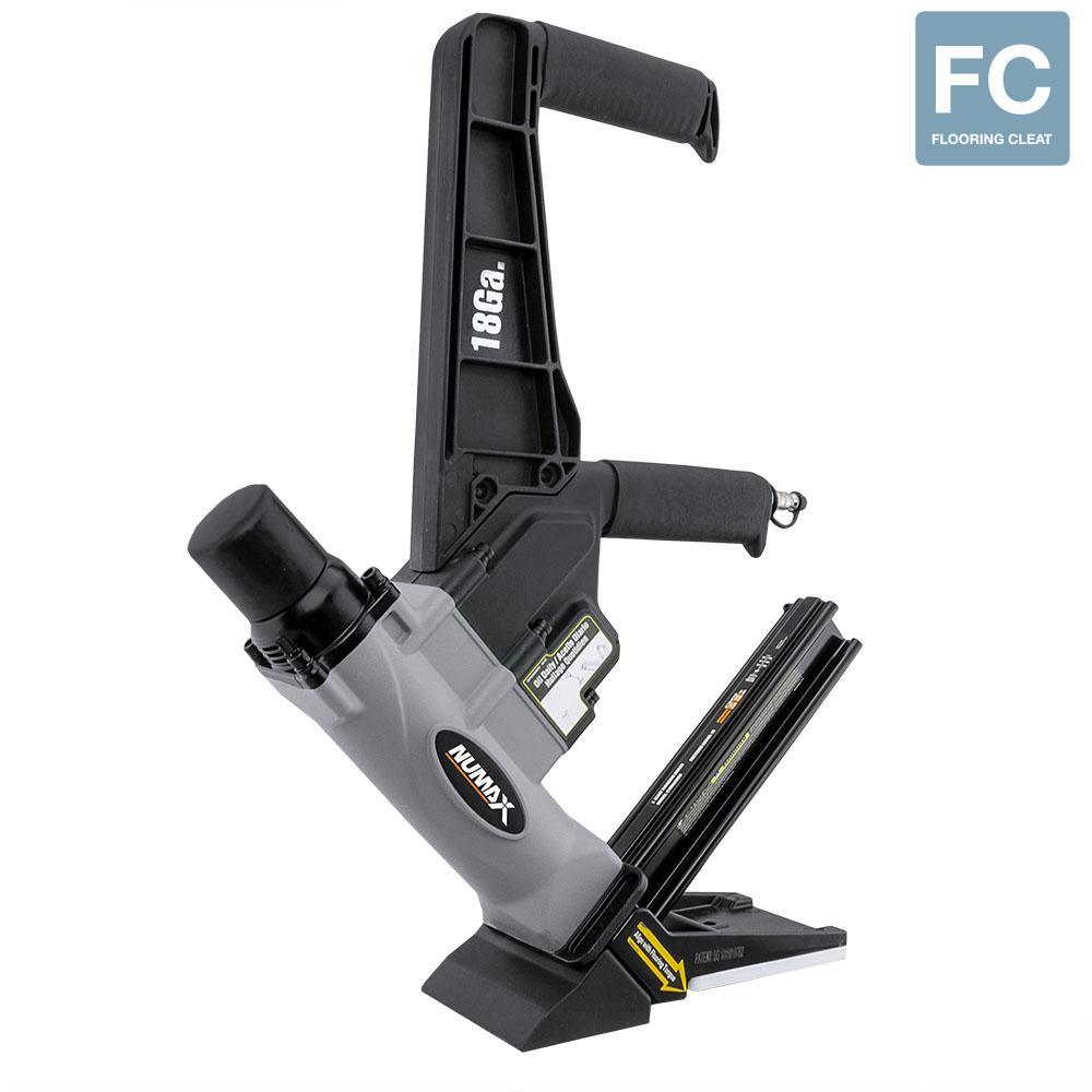 1-3/4 in. 18-Gauge L-Cleat Dual Handle Flooring Nailer - Super Arbor