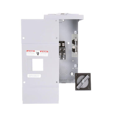 100 Amp 2-Space 2-Circuit Main Breaker Outdoor Load Center - Super Arbor