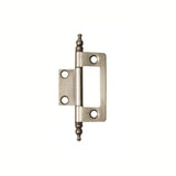 2 in. x 1-5/8 in. Satin Nickel Furniture Barrel Hinge - Super Arbor