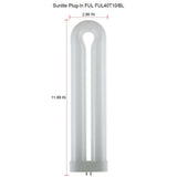 12 in. 40-Watt T10 U-Bent Ful Fluorescent Tube CFL Light Bulb Black Light (5-Pack) - Super Arbor