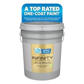 HGTV HOME by Sherwin-Williams Infinity Ultra White/Base A Satin Latex Tintable Paint (Actual Net Contents: 640-fl oz)