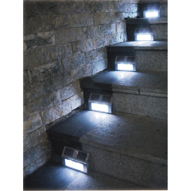 Bronze Solar Step Lights (4-Pack)