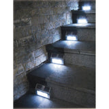 Bronze Solar Step Lights (4-Pack)