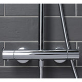 4-spray 5.375 in. Dual Shower Head and Handheld Shower Head in Chrome