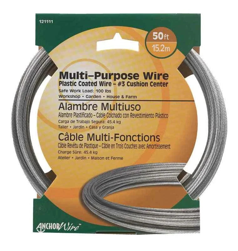 Hillman 50 ft. Aluminum 18-Gauge Clothesline Wire