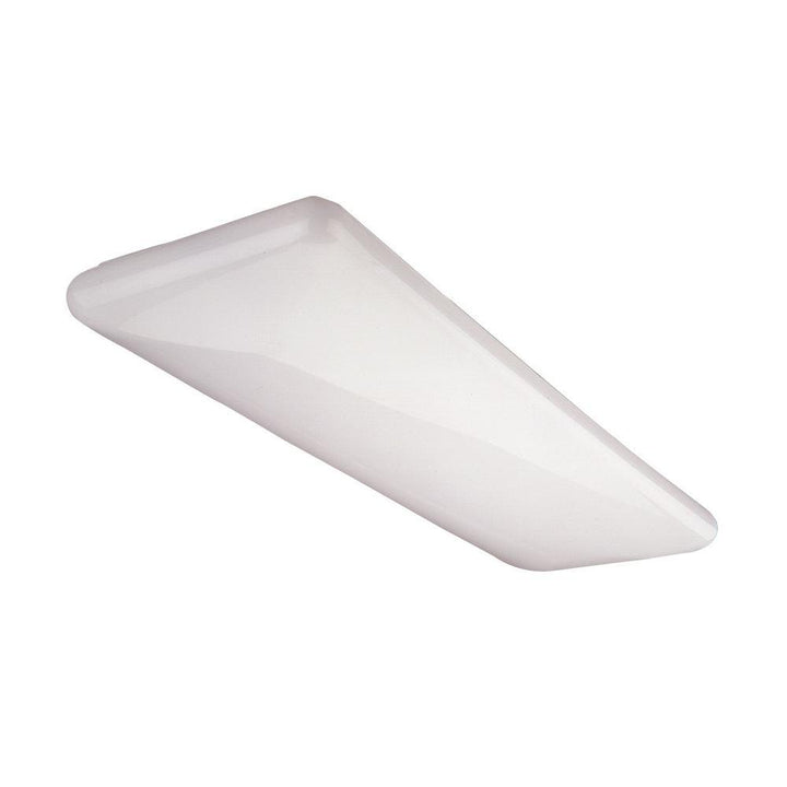NICOR 150-Watt Equivalent White Integrated LED Designer Cloud Wraparound Fixture, 4000K - Super Arbor