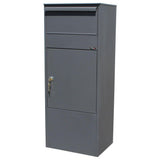 800 Mail/Parcel Box in Black Color - Super Arbor