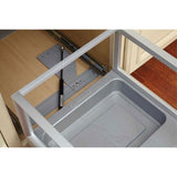 Rev-A-Shelf 35-Quart Plastic Soft Close Pull Out Trash Can