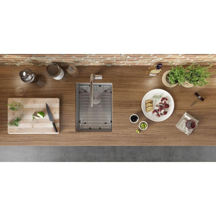 Undermount Stainless Steel 14 in. Bar Prep Single Bowl Kitchen Sink 16-Gauge