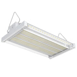 Commercial Electric 19 in. White Integrated LED Dimmable Linear High Bay with Adjustable Up Light, at 20000 Lumens, 5000K Daylight